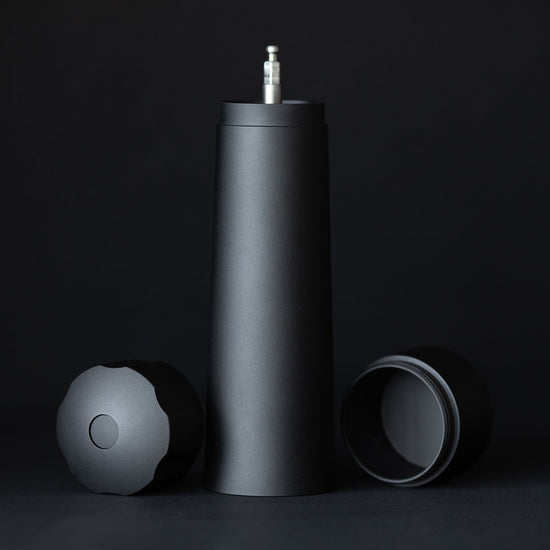 XL MANNKITCHEN Canon à Poivre - Moulin à Poivre Professionnel à Haute Capacité