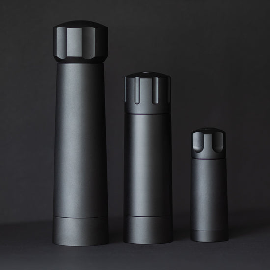 XL MANNKITCHEN Canon à Poivre - Moulin à Poivre Professionnel à Haute Capacité