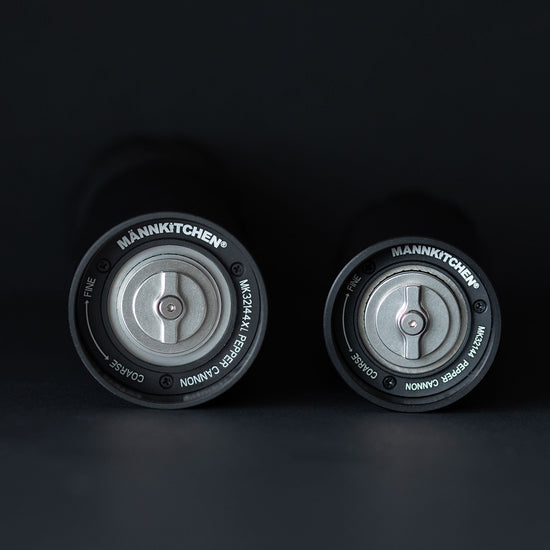 XL MANNKITCHEN Canon à Poivre - Moulin à Poivre Professionnel à Haute Capacité