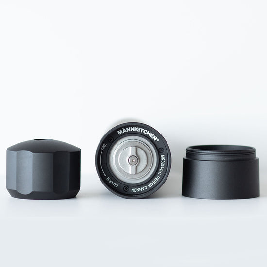 XL MANNKITCHEN Canon à Poivre - Moulin à Poivre Professionnel à Haute Capacité